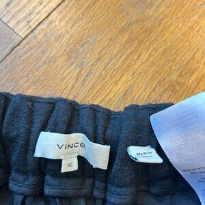 Vince grey wool pull on pants